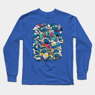 Ninja Day Off Long Sleeve T-Shirt